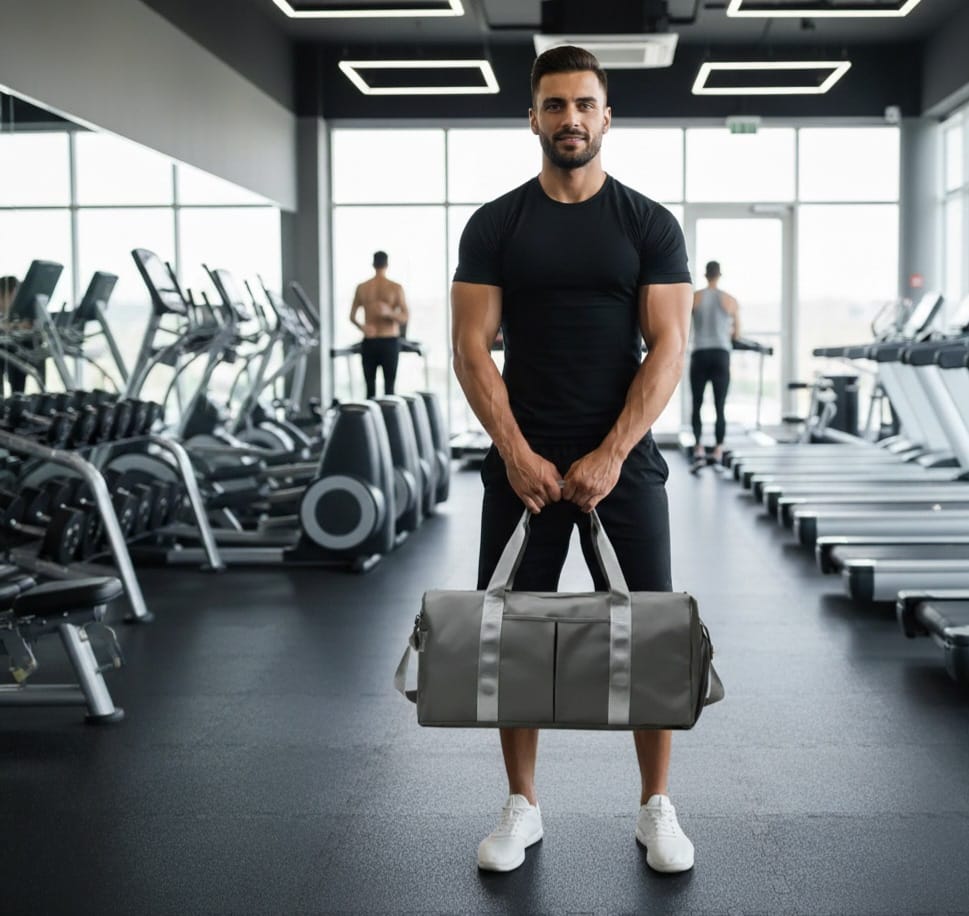 Waterproof Gym & Travel Bag – Large-Capacity with Dry-Wet Separation for Women & Men