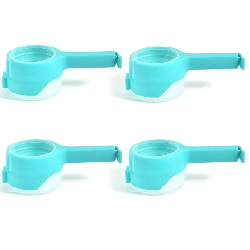 Chip Bag Sealer Clips with Spout – 4-Pack Kitchen Food Storage Solution