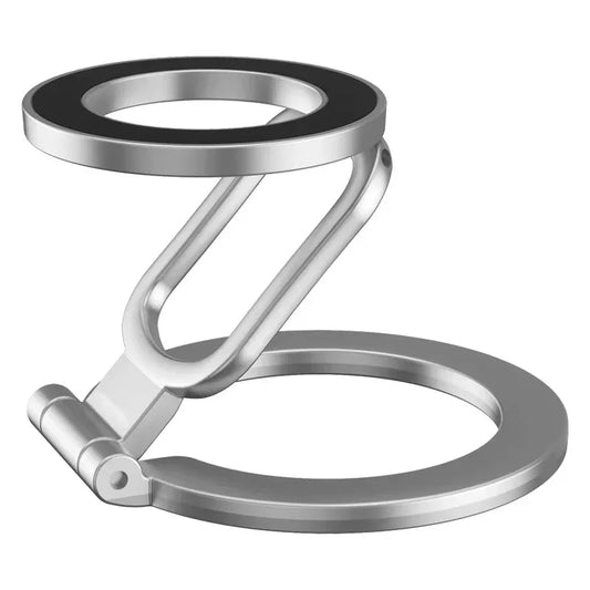Strong Magnetic 3-in-1 iPhone Stand & Ring Grip – Rotating MagSafe Holder (14/15/16)