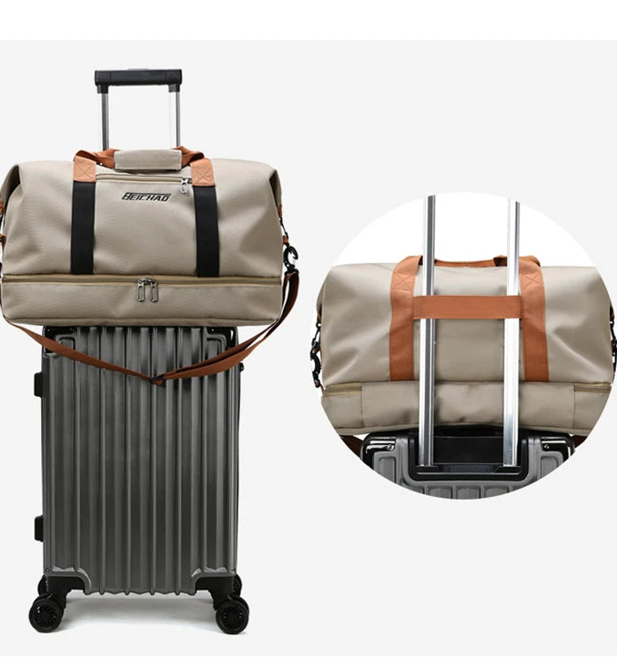 Compact Travel Gym Duffel – Cabin-Size Fitness Holdall for Short Trips