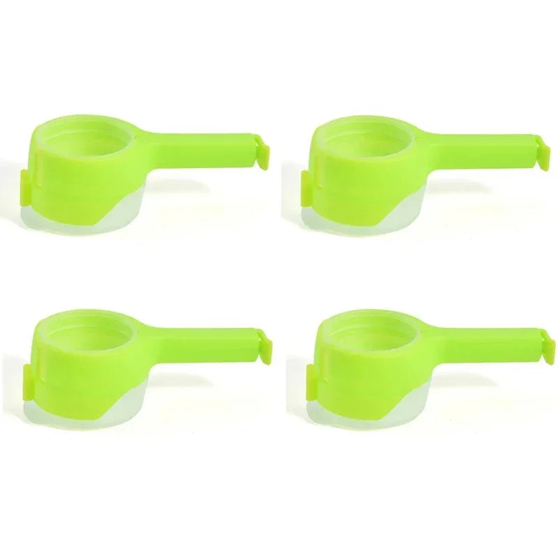 Chip Bag Sealer Clips with Spout – 4-Pack Kitchen Food Storage Solution