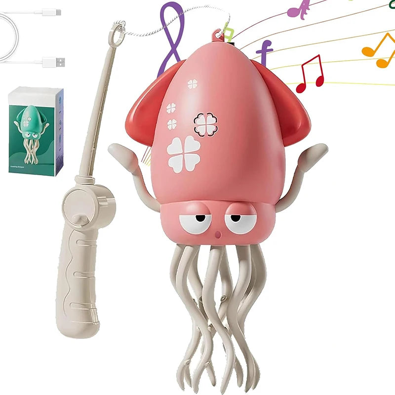 Interactive Octopus Toy with Music & Lights – Baby Crawling Companion with Obstacle Avoidance