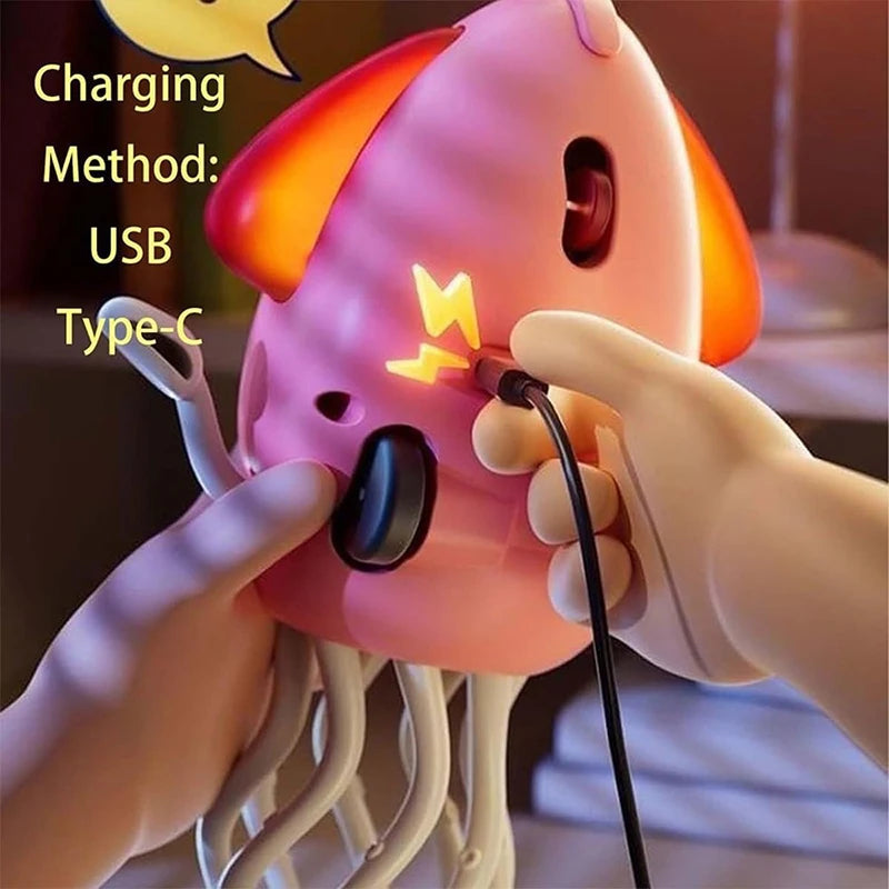 Interactive Octopus Toy with Music & Lights – Baby Crawling Companion with Obstacle Avoidance