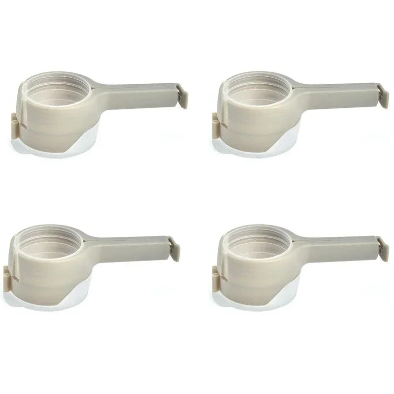 Chip Bag Sealer Clips with Spout – 4-Pack Kitchen Food Storage Solution