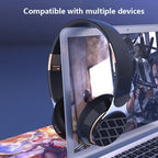 3 in 1 Wireless Headphones – Stereo with Bluetooth, 3.5mm AUX & TF Card