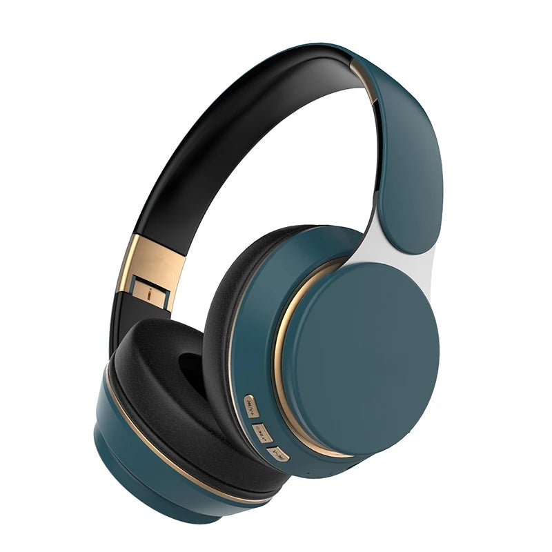 Cuffie wireless 3 in 1 - Stereo con Bluetooth, AUX da 3,5 mm e scheda TF