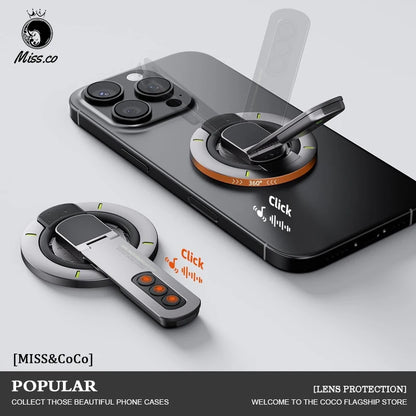 Magnetic MagSafe Ring Holder & Kickstand for iPhone | 3-in-1 Grip