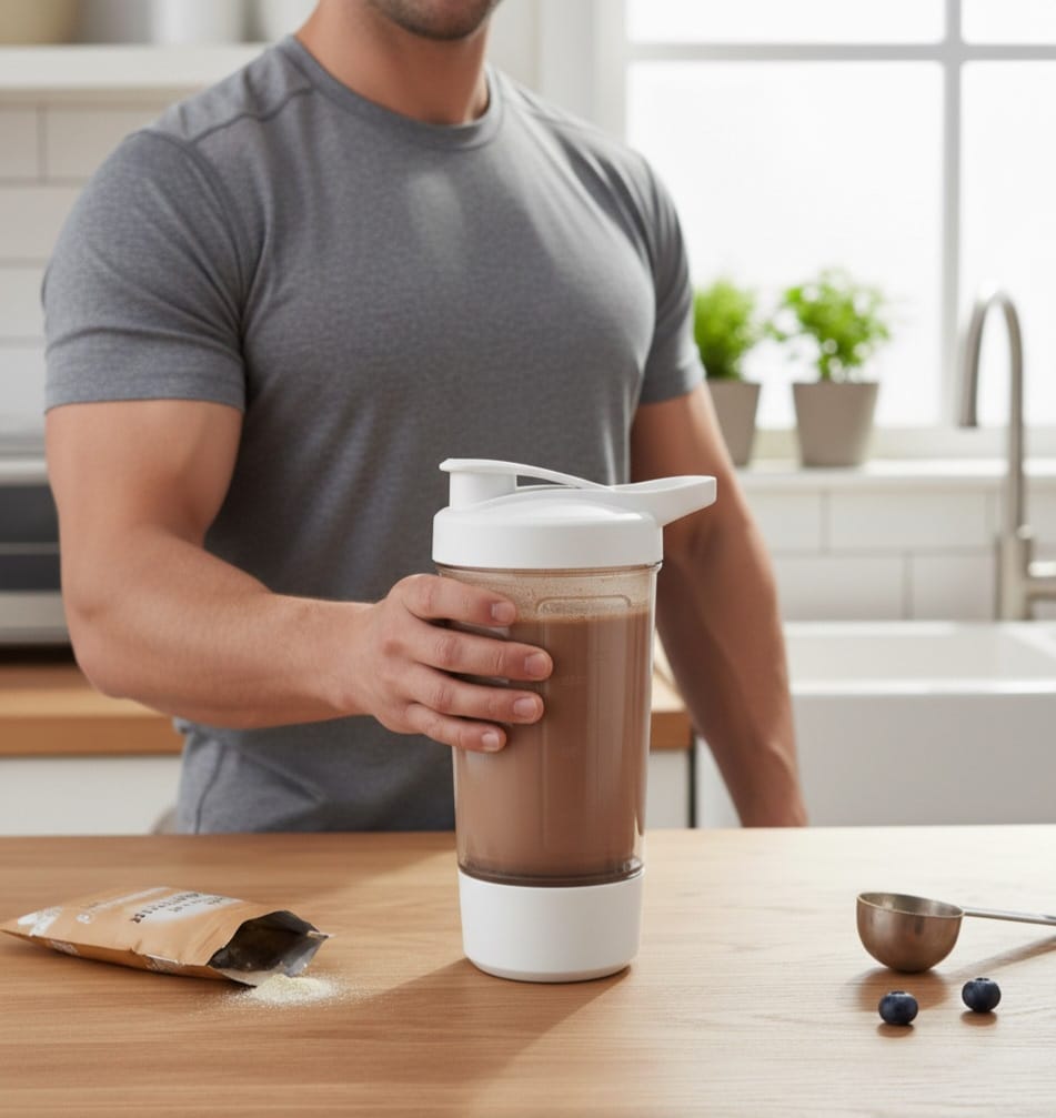 Multipurpose USB Shaker Bottle – Rechargeable Protein Drink Mixer 450ml