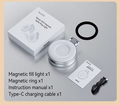 Perfect selfies, even in the dark-Works with all phones – ready in 2 seconds!