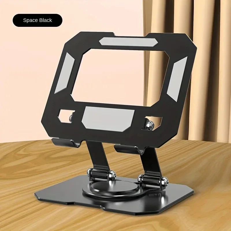 360° Rotatable Tablet Stand – Adjustable & Foldable