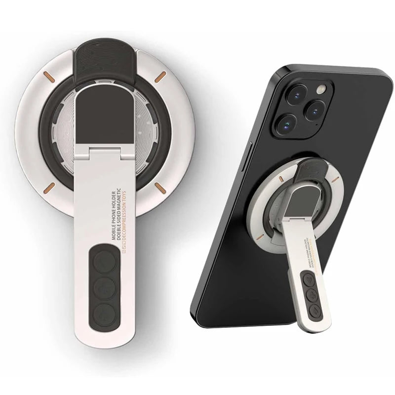Magnetic MagSafe Ring Holder & Kickstand for iPhone | 3-in-1 Grip