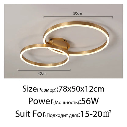 NordiGlo – Glossy Black Metal LED Chandelier for Home Interiors