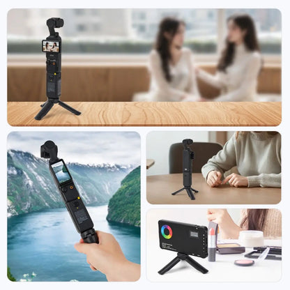 Mini Tripod Mount for DJI Osmo Pocket 3 – Lightweight & Non-Slip Support