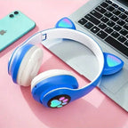 GlowSound™ Cat Ear RGB Headphones