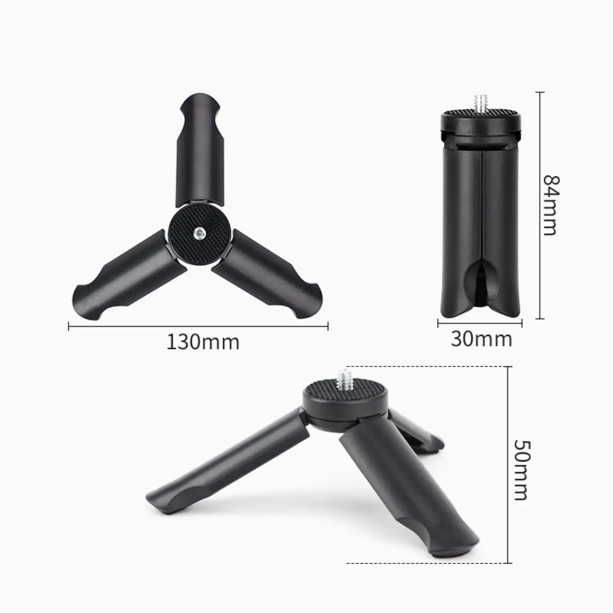 Mini Tripod Mount for DJI Osmo Pocket 3 – Lightweight & Non-Slip Support