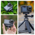 Magnetic Two-Claw Adapter for DJI Action 3/4/5 Pro – Universal 1/4" Mount