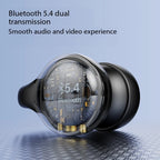 Auriculares inalámbricos de clip: sonido HD y reducción de ruido para deportes