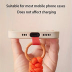Adjustable Braided Phone Lanyard – Anti-Loss Wrist Strap