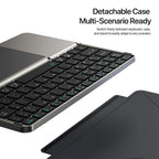 Portable Wireless Keyboard 5.0 – With Touchpad & Holder for Phones & Tablets
