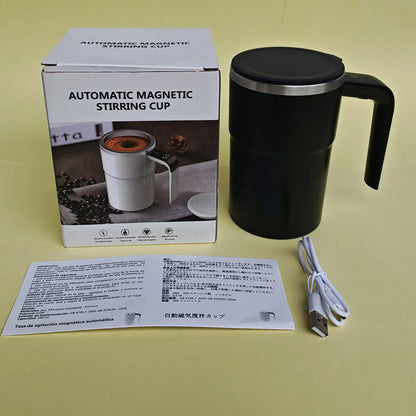 Electric Self-Stirring Cup – Touch-Activated 380ml Mixer Mug for Coffee, Tea & Gifts