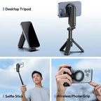 3-in-1 Magnetic Phone Grip & Tripod Mount – iPhone & Android Compatible