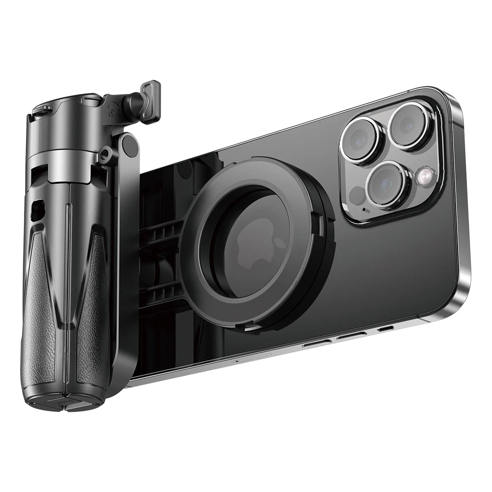 Supporto magnetico per telefono e treppiede 3 in 1 - Compatibile con iPhone e Android