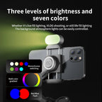 Smartphone Stabiliser with Light | AOCHUAN Smart XE for Vlogging