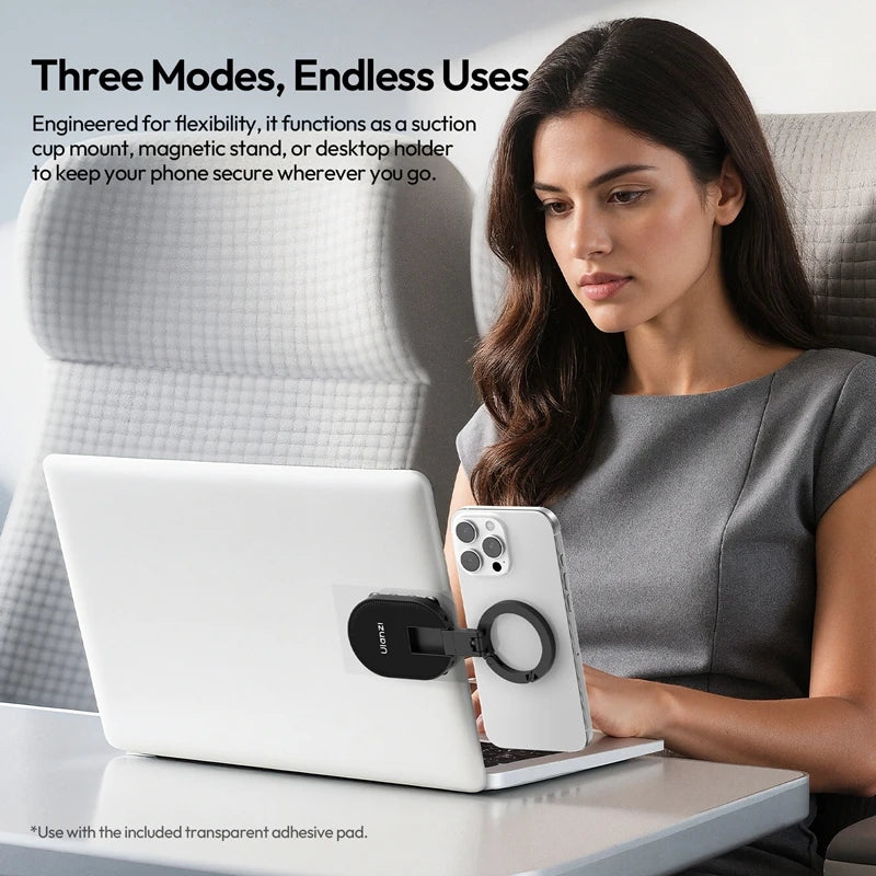 Magnetic Phone Mount with Suction Cup for Vlogging & Livestream