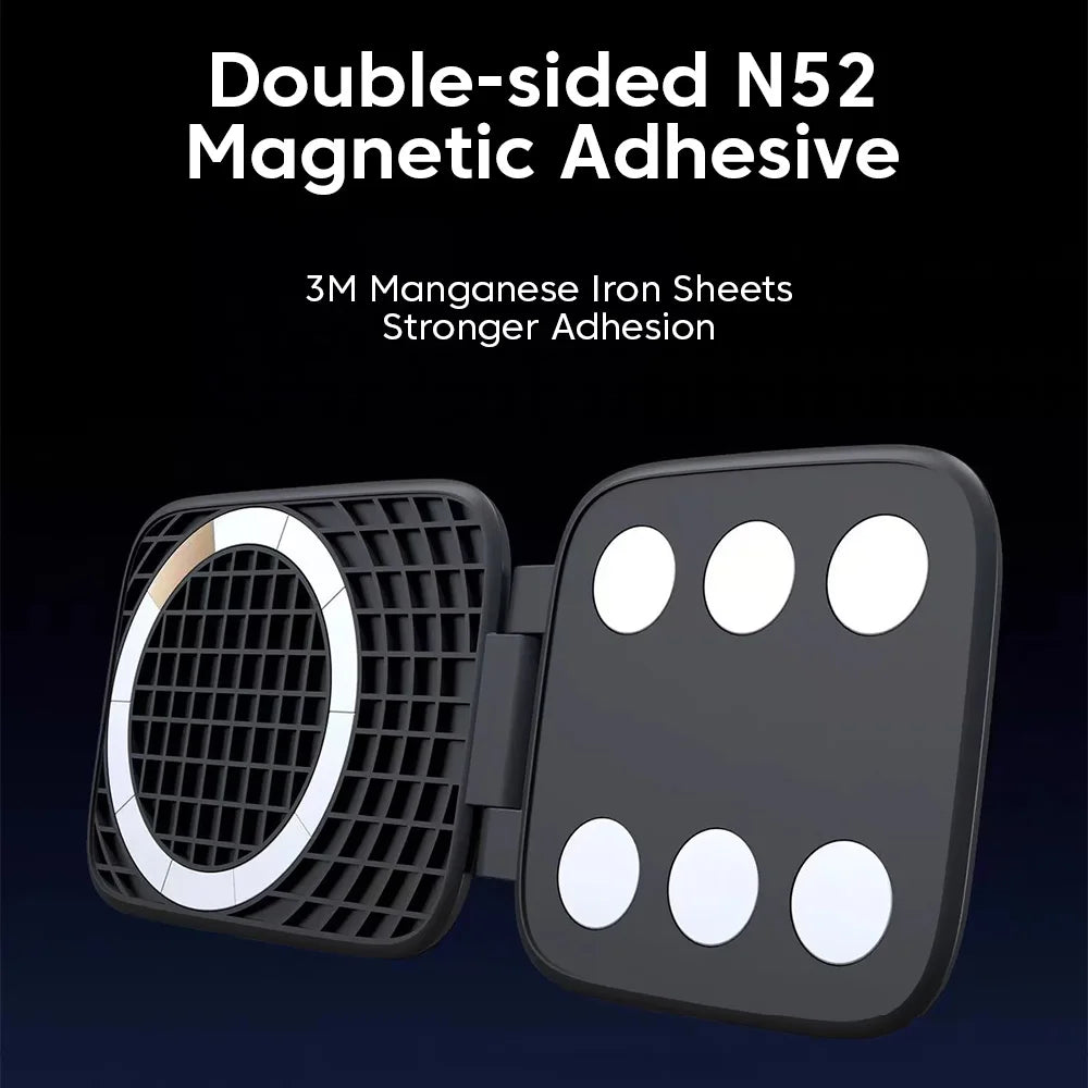 Magnetic Car Phone Holder Ultra-Thin Foldable Dashboard Mount