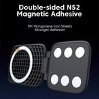 Magnetic Car Phone Holder Ultra-Thin Foldable Dashboard Mount