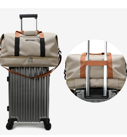 Compact Travel Gym Duffel – Cabin-Size Fitness Holdall for Short Trips