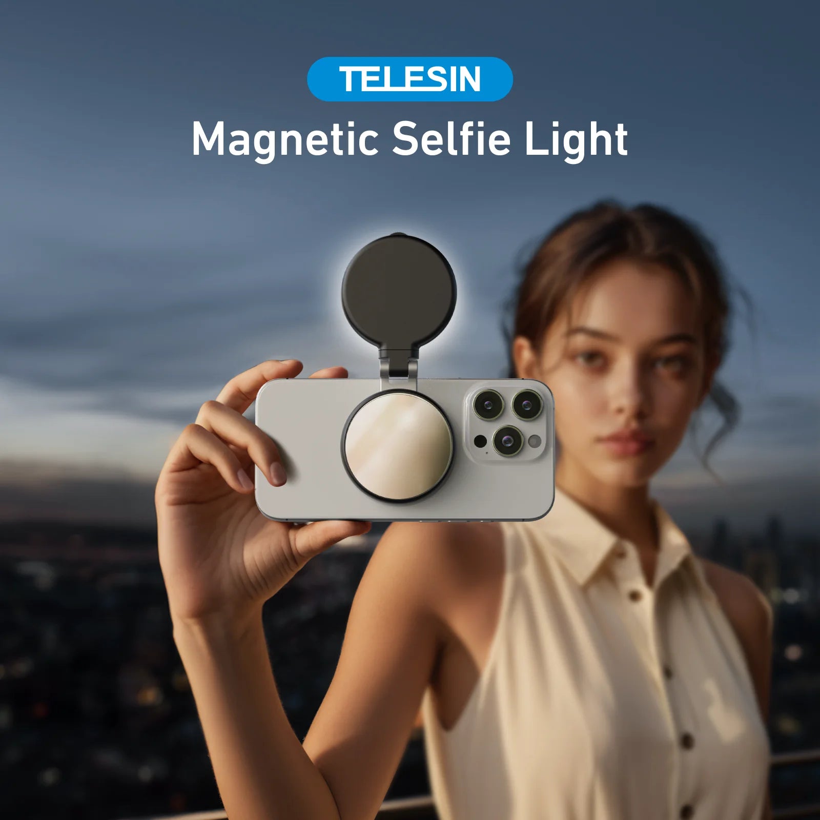 Illuminazione perfetta per video, selfie e contenuti , ovunque tu sia. Extra 10% OFF!