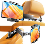 Universal Car Tablet Holder – Secure Headrest Mount for 4.7"–12.9" Devices