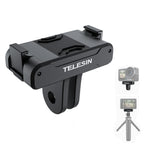 Magnetic Two-Claw Adapter for DJI Action 3/4/5 Pro – Universal 1/4" Mount