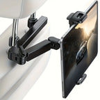 Universal Car Tablet Holder – Secure Headrest Mount for 4.7"–12.9" Devices