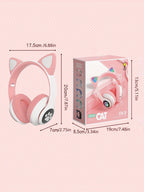 GlowSound™ Cat Ear RGB Headphones