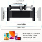 Universal Car Tablet Holder – Secure Headrest Mount for 4.7"–12.9" Devices