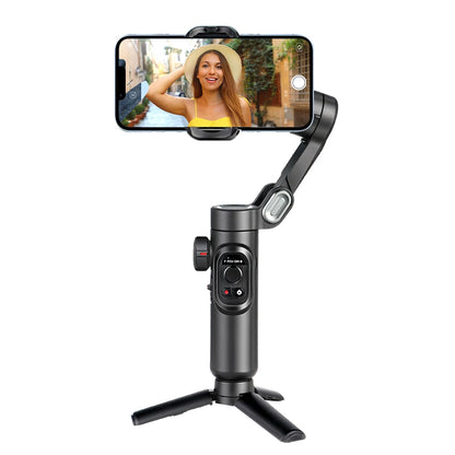 Smartphone Stabiliser with Light | AOCHUAN Smart XE for Vlogging