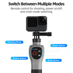 Waterproof Diving Selfie Stick 0.85M | TELESIN + Remote for GoPro 8–12