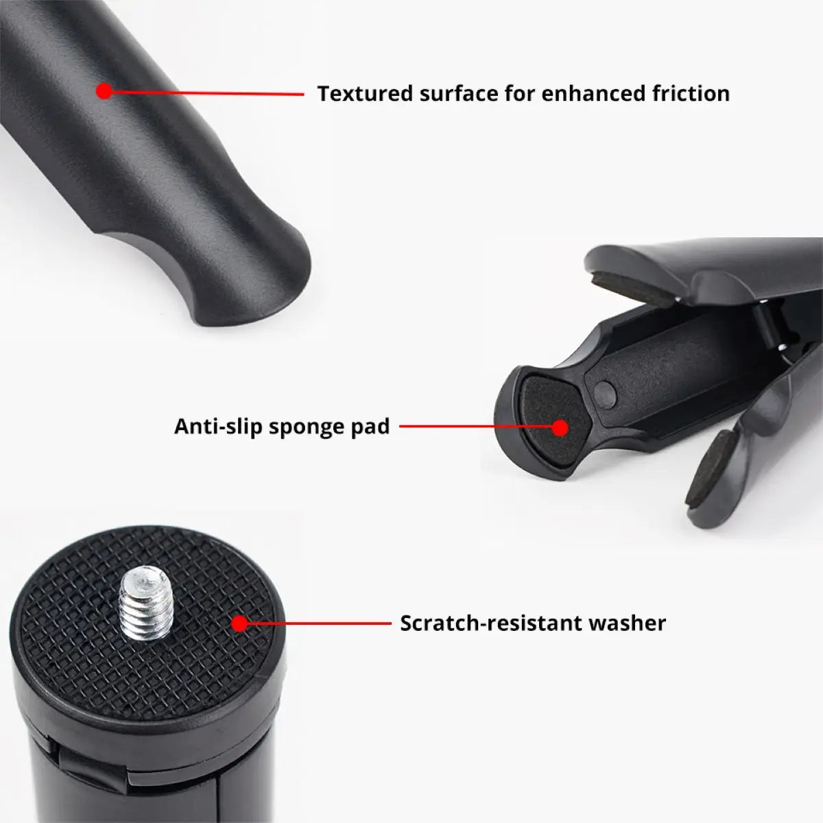 Mini Tripod Mount for DJI Osmo Pocket 3 – Lightweight & Non-Slip Support