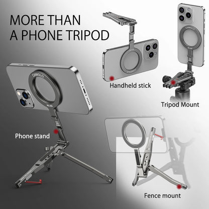 Camolo Magnetic Pocket Tripod with MagSafe Ring for iPhone & Android