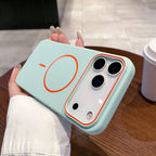 Soft Touch MagSafe Phone Cover – Wireless Charging for iPhone 11–17