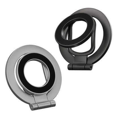 Strong Magnetic 3-in-1 iPhone Stand & Ring Grip – Rotating MagSafe Holder (14/15/16)