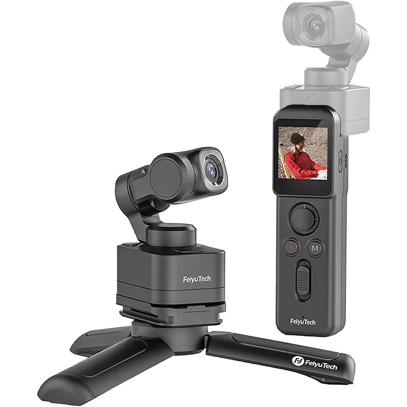 Feiyu Pocket 3 Kit – 4K Gimbal Camera with AI Tracking & Magnetic Mount