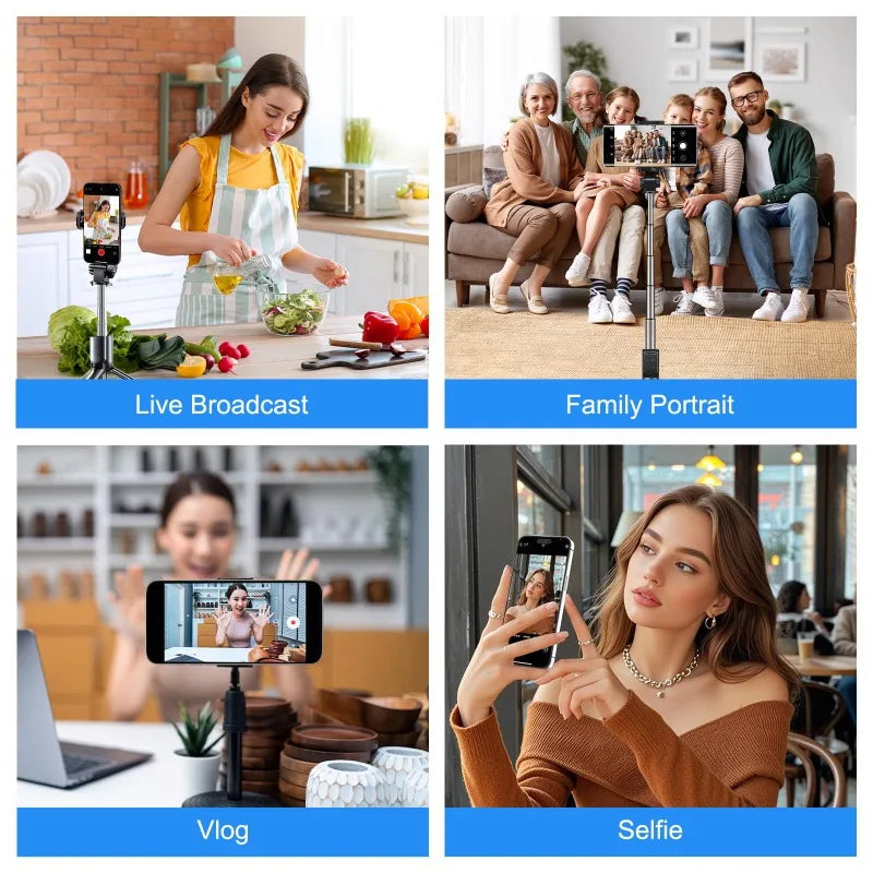Magnetic Wireless Selfie Monitor for Rear Camera Vlogging