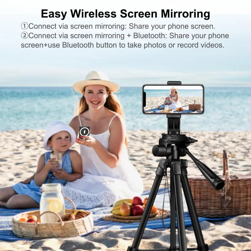 Magnetic Wireless Selfie Monitor for Rear Camera Vlogging