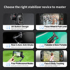 Smartphone Gimbal with AI Tracking | AOCHUAN SmartXE 3-Axis