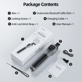 Waterproof Diving Selfie Stick 0.85M | TELESIN + Remote for GoPro 8–12