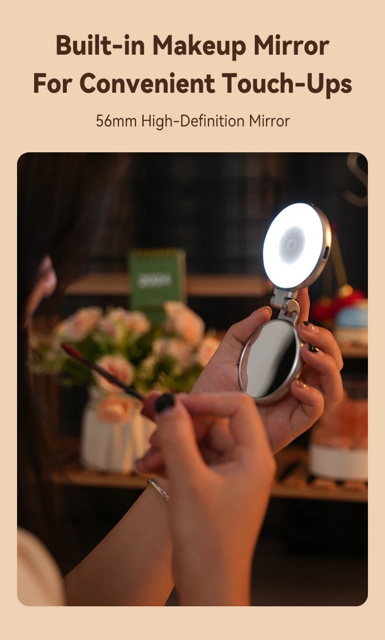 Black Friday-Magnetic Mini Selfie Light – 3 Brightness Modes for iPhone & Android - Adeju Shop