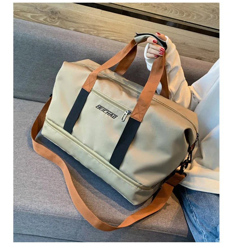 Borsone da viaggio compatto per palestra: borsone da viaggio per il fitness da cabina per viaggi brevi 